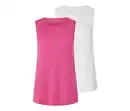Bild 1 von 2 Sport-Tops, fuchsia und weiß