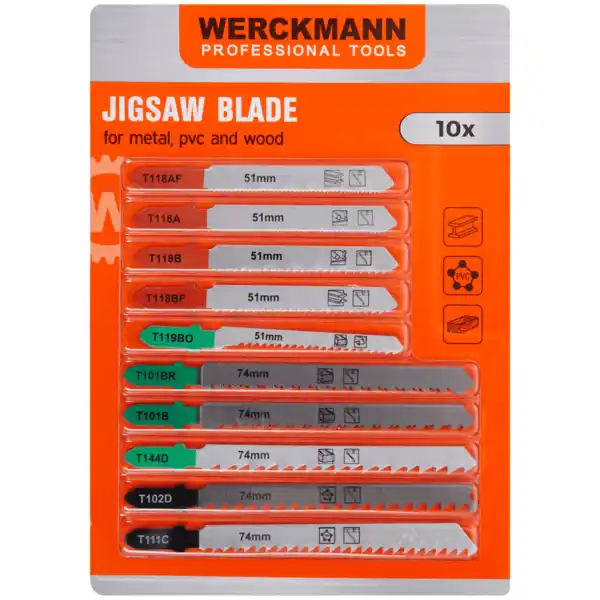 Bild 2 von Werckmann Stichsägeblätter