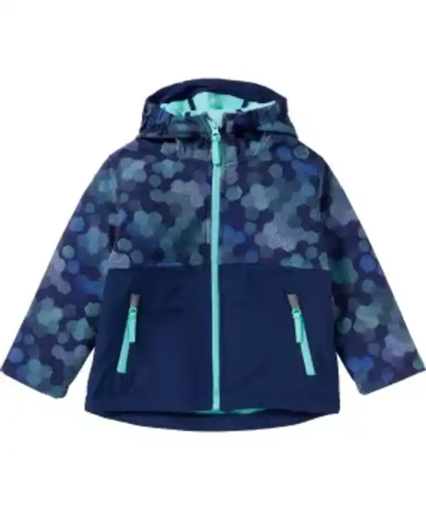 Bild 1 von Softshelljacke mit Kapuze, dunkelblau