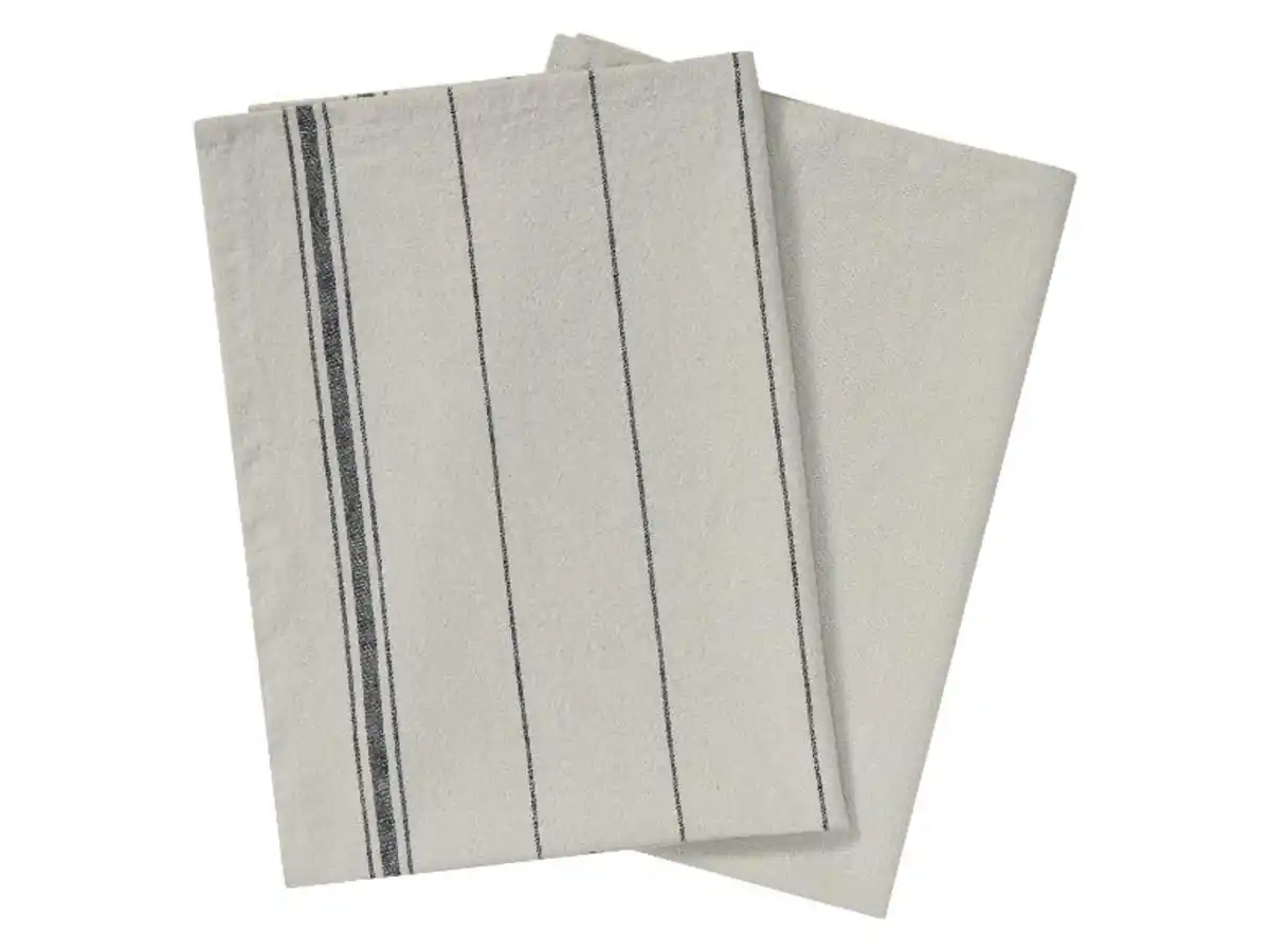 Bild 2 von LIVARNO home Baumwoll-Leinen-Geschirrtücher, 2 Stück