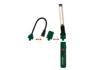 PARKSIDE® 3-in-1 Akku-Multifunktionsleuchte »PAML 2000 A1«, mit wechselbaren Leuchtköpfen