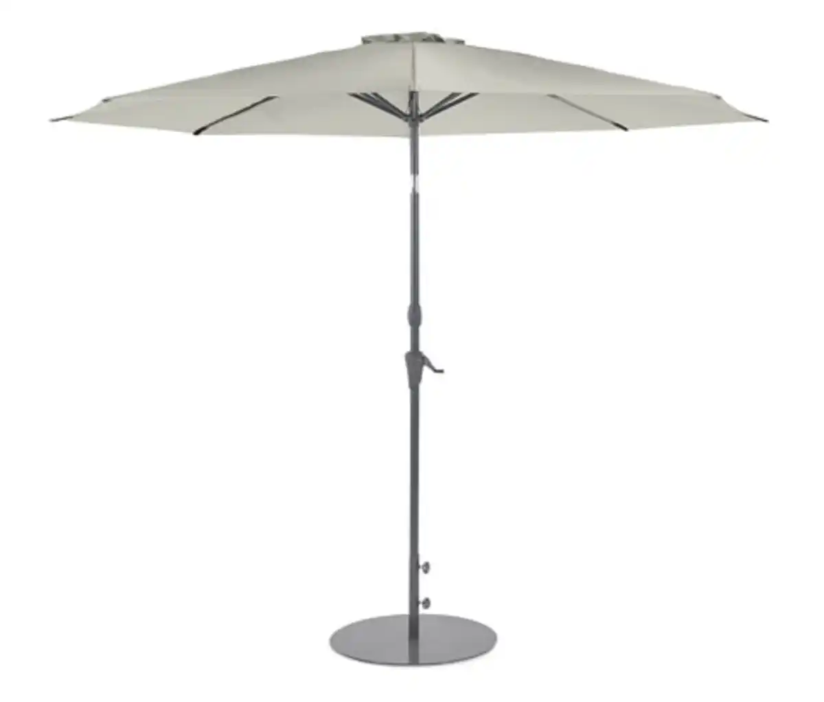 Bild 1 von Leco Sonnenschirm*, Ø 300 cm, inkl. Abdeckhaube, grau