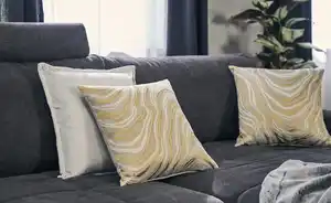como Kissen Marmor-Optik