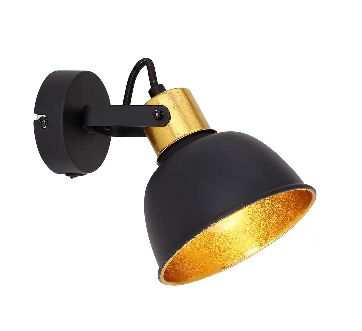 Bild 1 von Srahler Fillo in Schwarz/Gold max. 25 Watt, Schwarz, Goldfarben