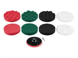 PARKSIDE® Polieraufsatz und -schwamm Set, 10-teilig