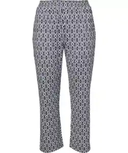 Pull-on-Hose, dunkelblau bedruckt