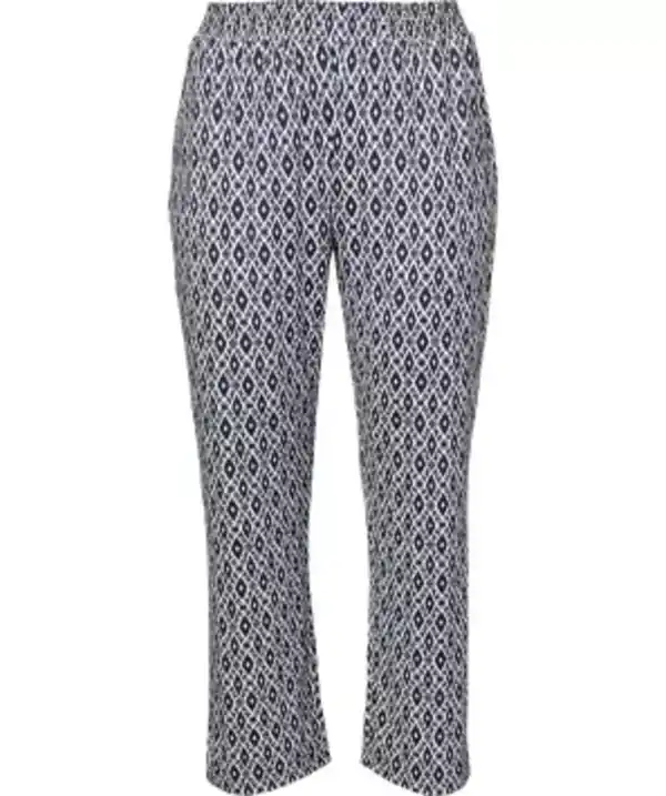 Bild 1 von Pull-on-Hose, dunkelblau bedruckt