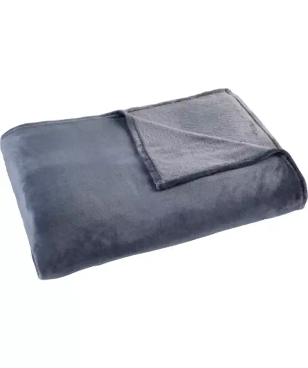 Bild 1 von XXL-Wohndecke, dunkelgrau