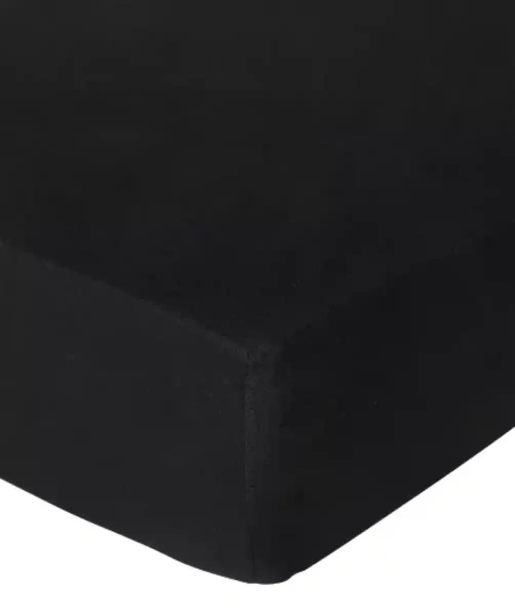 Bild 1 von Polycotton-Spannbettlaken, schwarz