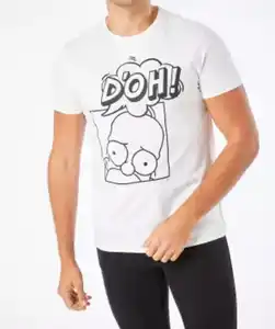 Simpsons T-Shirt, weiß