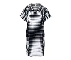 Frottee-Strandkleid, gestreift