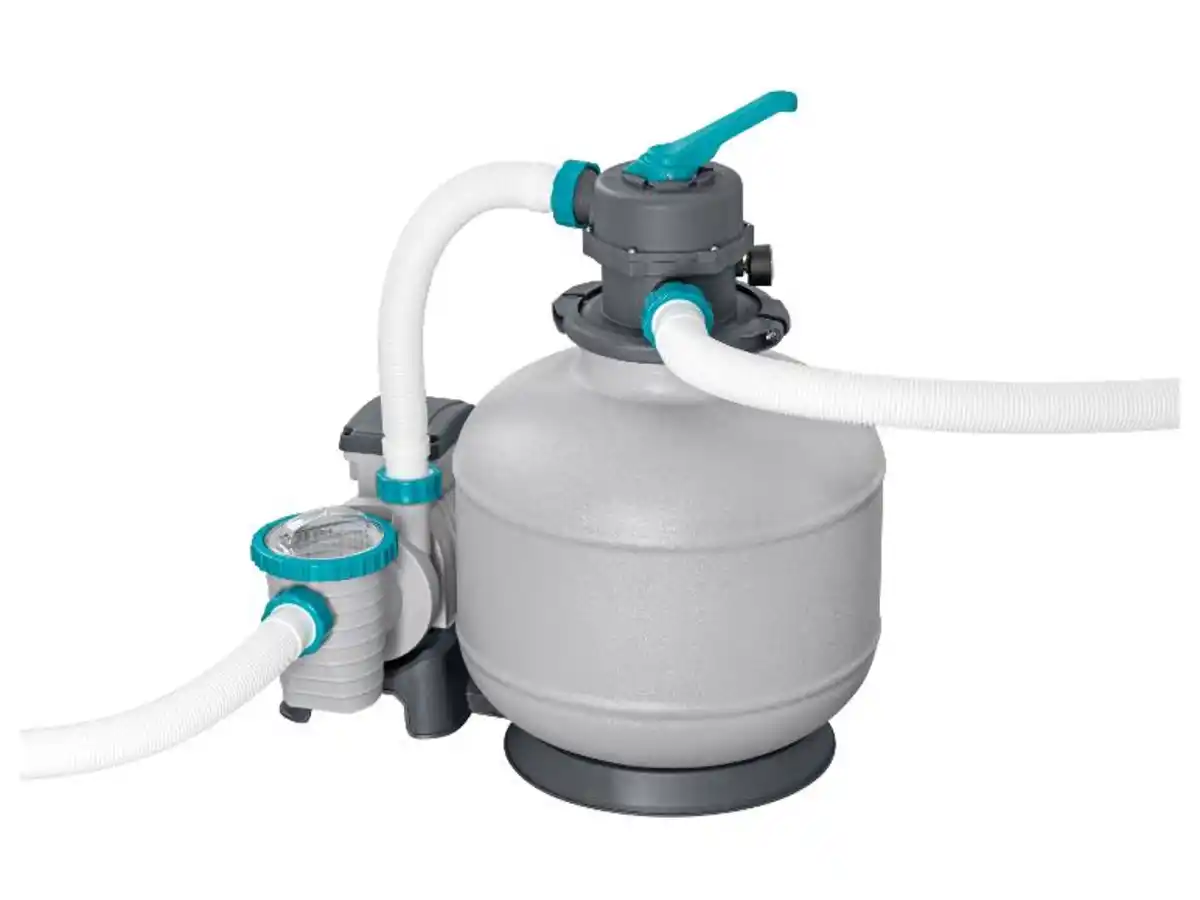 Bild 2 von Bestway Sandfilteranlage mit Zeitschaltuhr 8.327 l/h, 280 W Grau