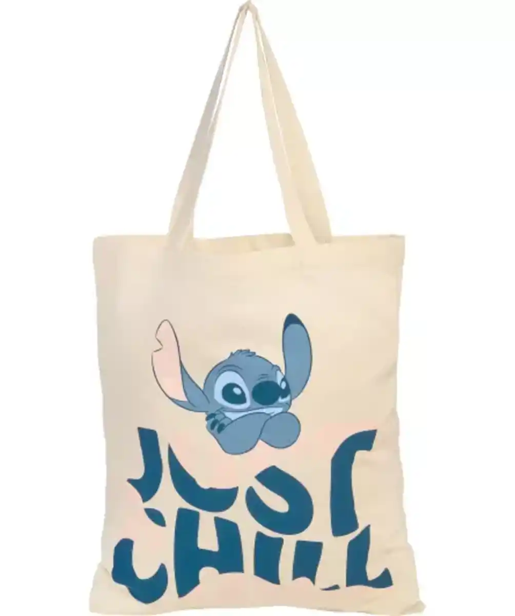 Bild 1 von Stitch Lizenz Tragetasche, Beige