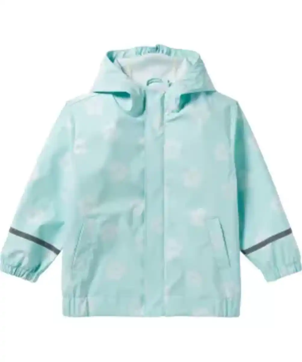 Bild 1 von Regenjacke Blumen, mintgrün