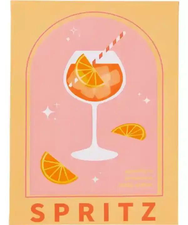 Bild 1 von Bild mit Cocktailmotiv, orange
