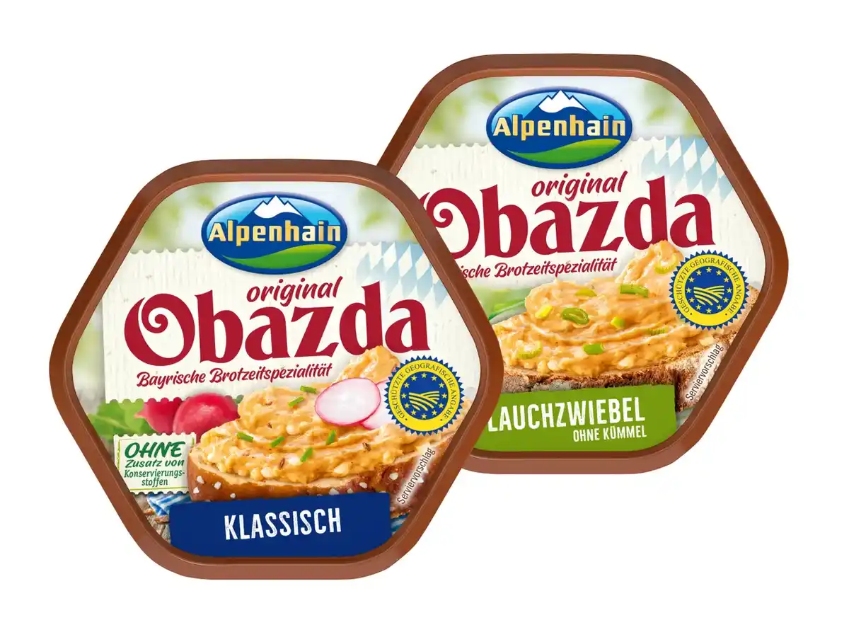 Bild 1 von Alpenhain Original Obazda/Camembert Creme,  125 g