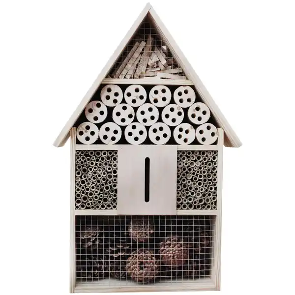 Bild 2 von Insektenhotel, Kiefernholz, inkl. Füllmaterial, 150 Brutfächer