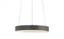 Bild 2 von KHG LED-Pendelleuchte, Kunstleder schwarz/goldfarben