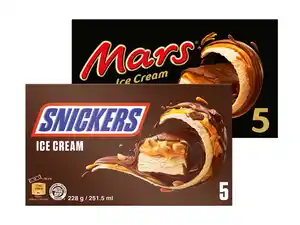 Snickers/Mars/Bounty Eisriegel