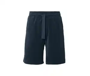 Frottee-Shorts, blau