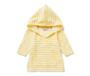 Kinder-Frottierponcho, gestreift