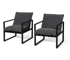 2 Relax-Sessel mit Creacryl®-Allwetterstoff