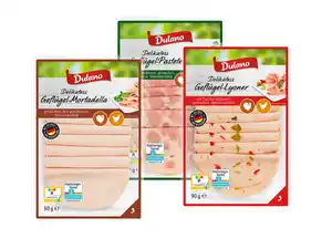 Dulano Geflügelwurst,  90 g