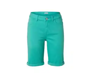 Denim Shorts ‒ Fit »Lea«, aqua