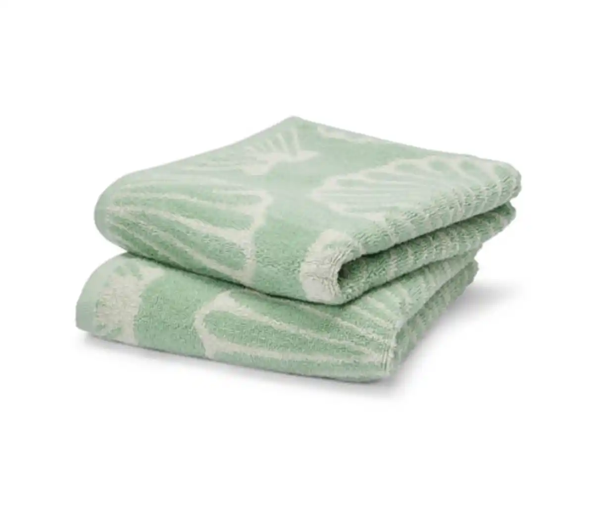 Bild 1 von 2 Handtücher »Muschel«, grün