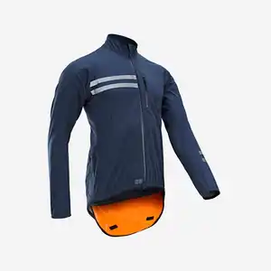 VAN RYSEL Regenjacke Rennrad RC500 Herren Dunkelblau