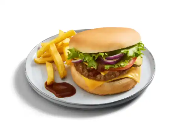 Bild 1 von Food Fox Double Cheeseburger