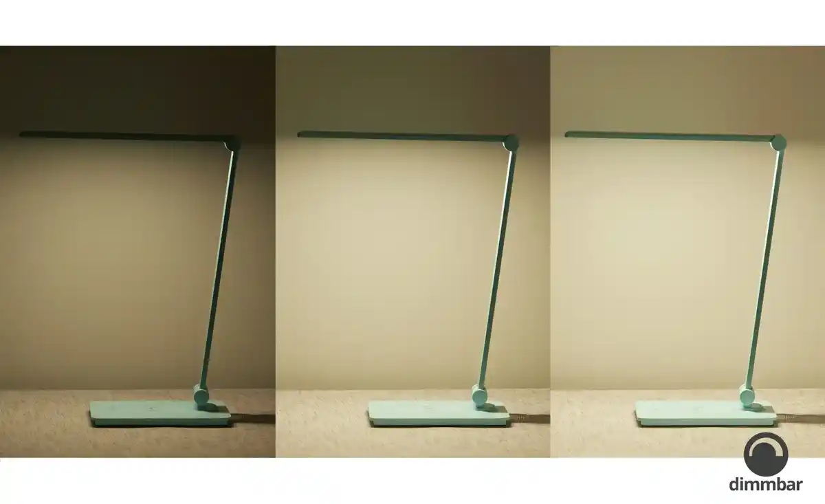 Bild 3 von KHG LED-Tischleuchte, blau mit Qi-Charger