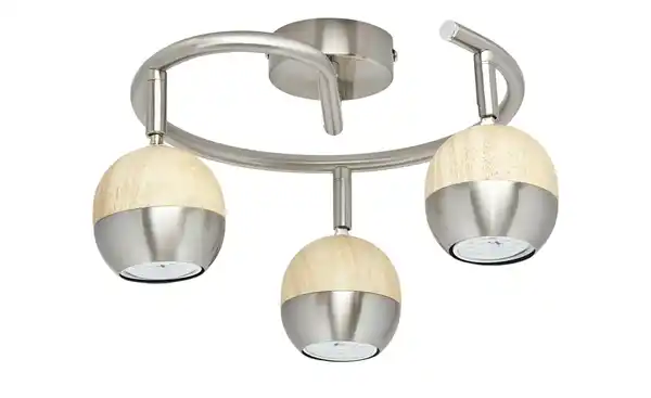 Bild 2 von KHG LED-Spot, 3-flammig mit Holz