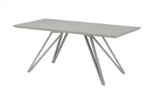 uno Esstisch mit Haarnadelgestell Jelko