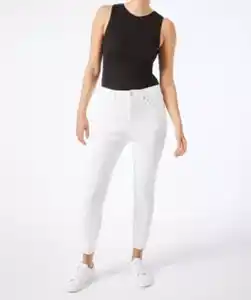 Weiße Jeans, weiß