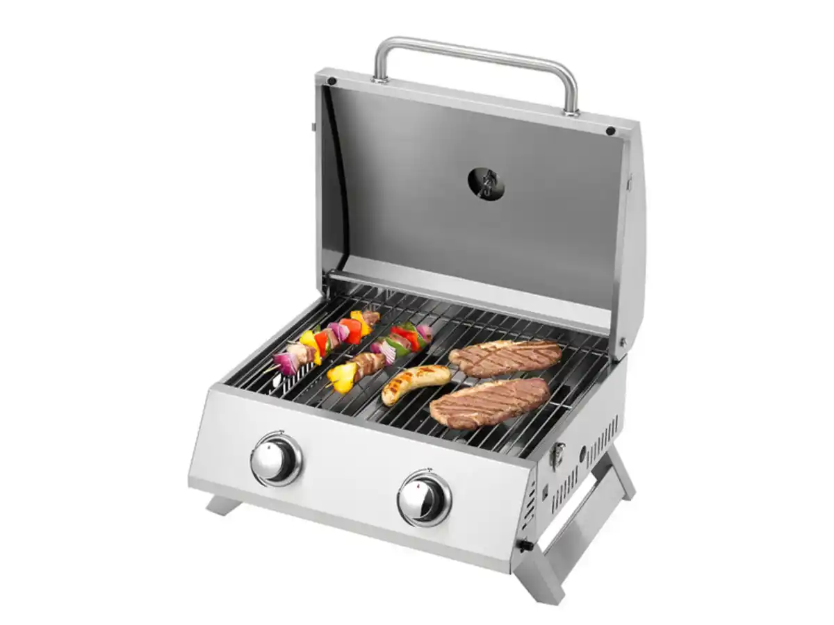 Bild 2 von tepro Tisch-Gasgrill »Chicago«, 6,0 kW, Edelstahl