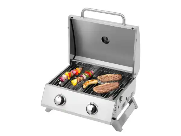 Bild 2 von tepro Tisch-Gasgrill »Chicago«, 6,0 kW, Edelstahl