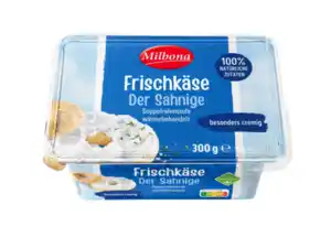 Milbona Frischkäse,  300 g