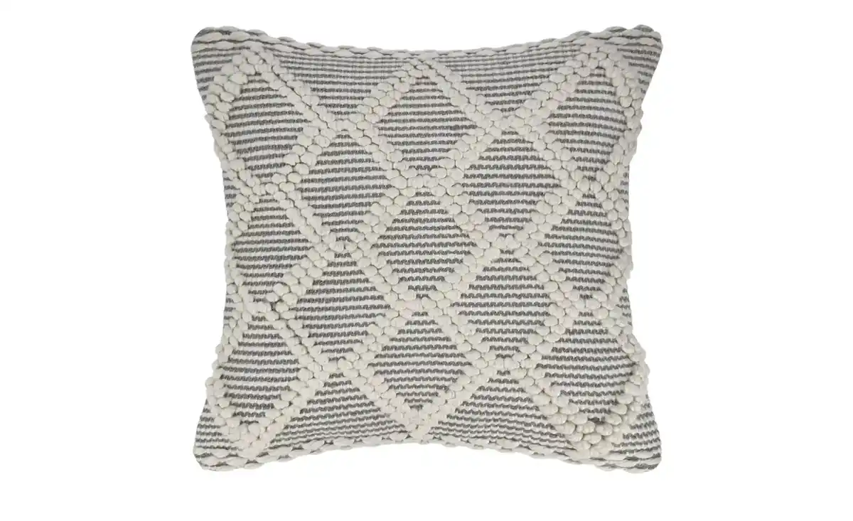 Bild 2 von HOME STORY Kissen Grobflechtoptik