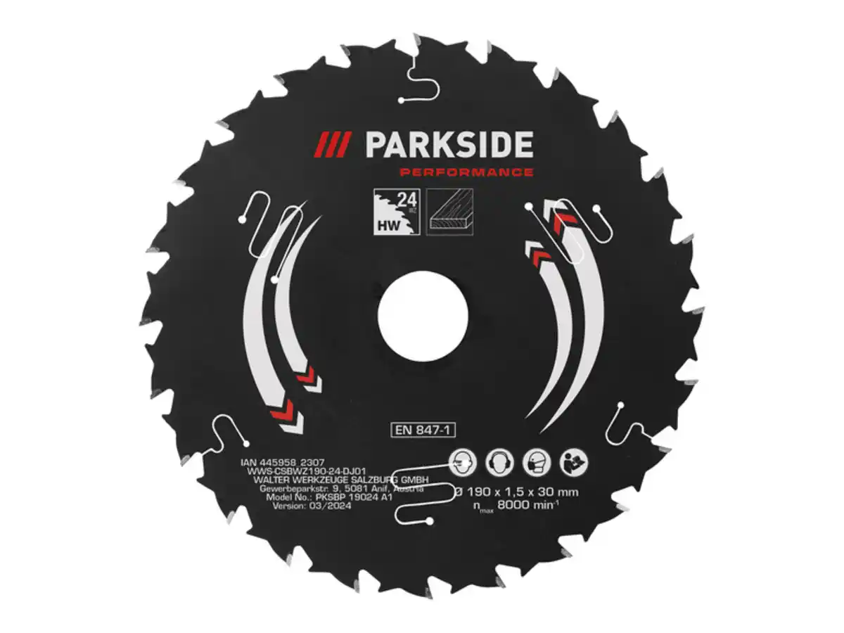 Bild 2 von PARKSIDE PERFORMANCE® Kreissägeblatt, 190 mm
