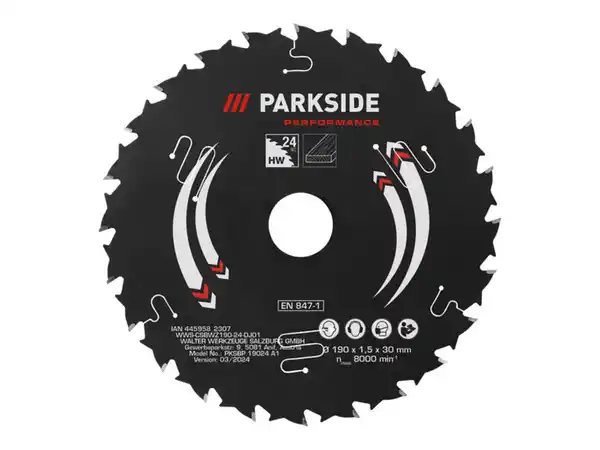 Bild 2 von PARKSIDE PERFORMANCE® Kreissägeblatt, 190 mm