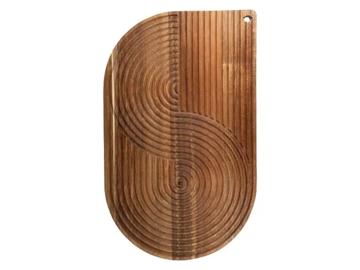 Bild 2 von Bergner Schneidebrett, mit Musterschnitzung