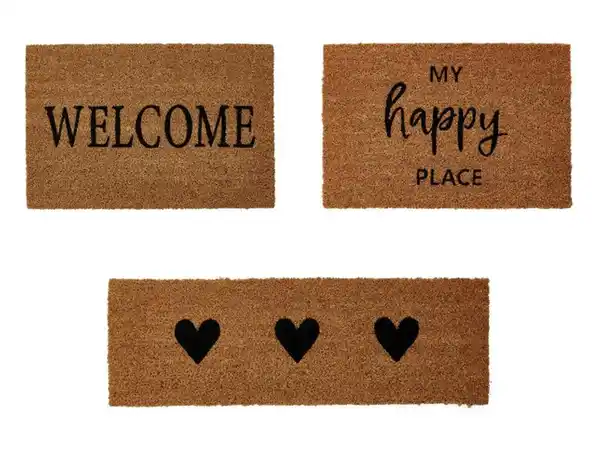 Bild 2 von LIVARNO home Kokos-Fußmatte, mit rutschhemmender Unterseite