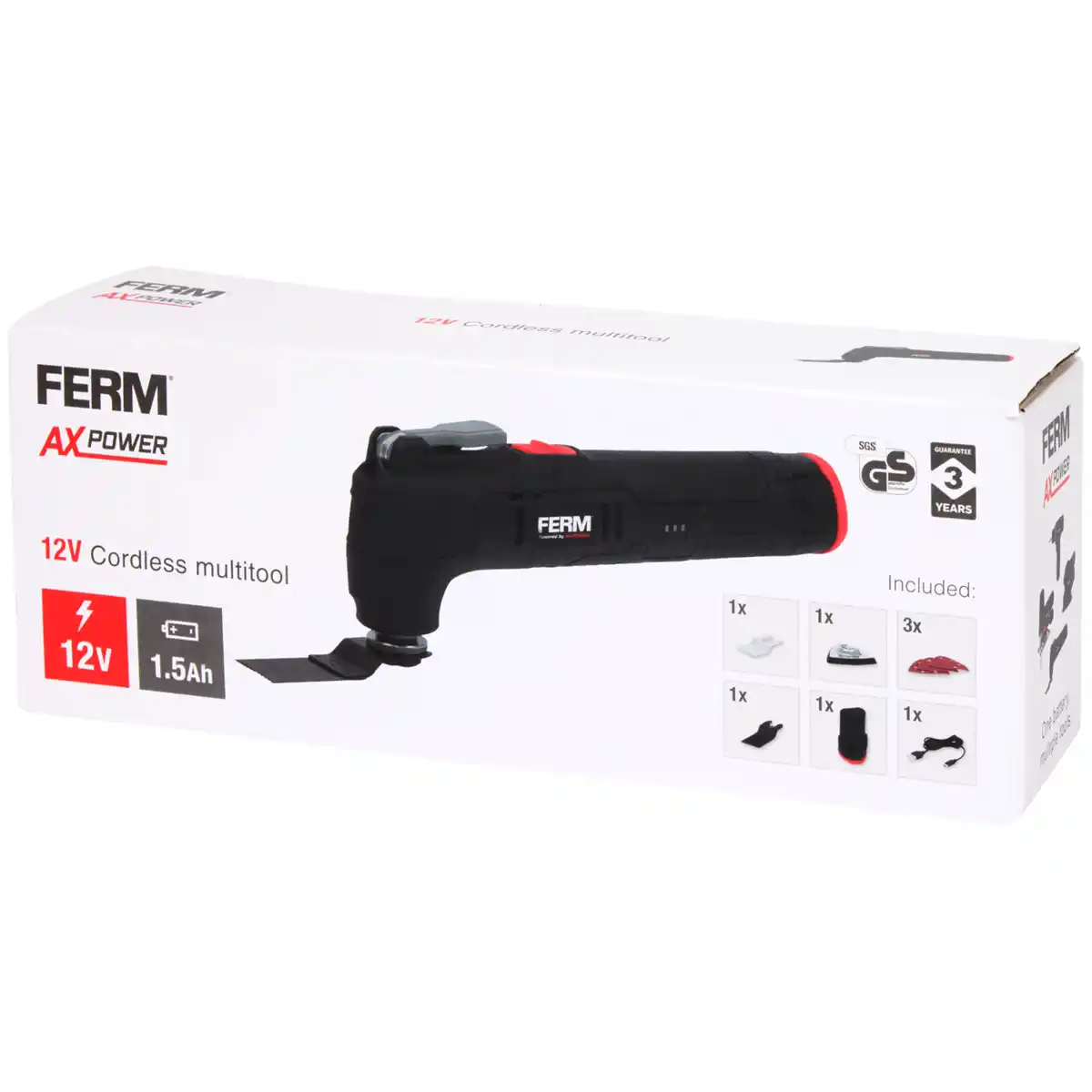 Bild 1 von FERM Kabelloses Multitool