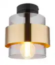 Bild 1 von Deckenleuchte Milley Schwarz/Messingfarben Deckenlampe, Schwarz, Messingfarben