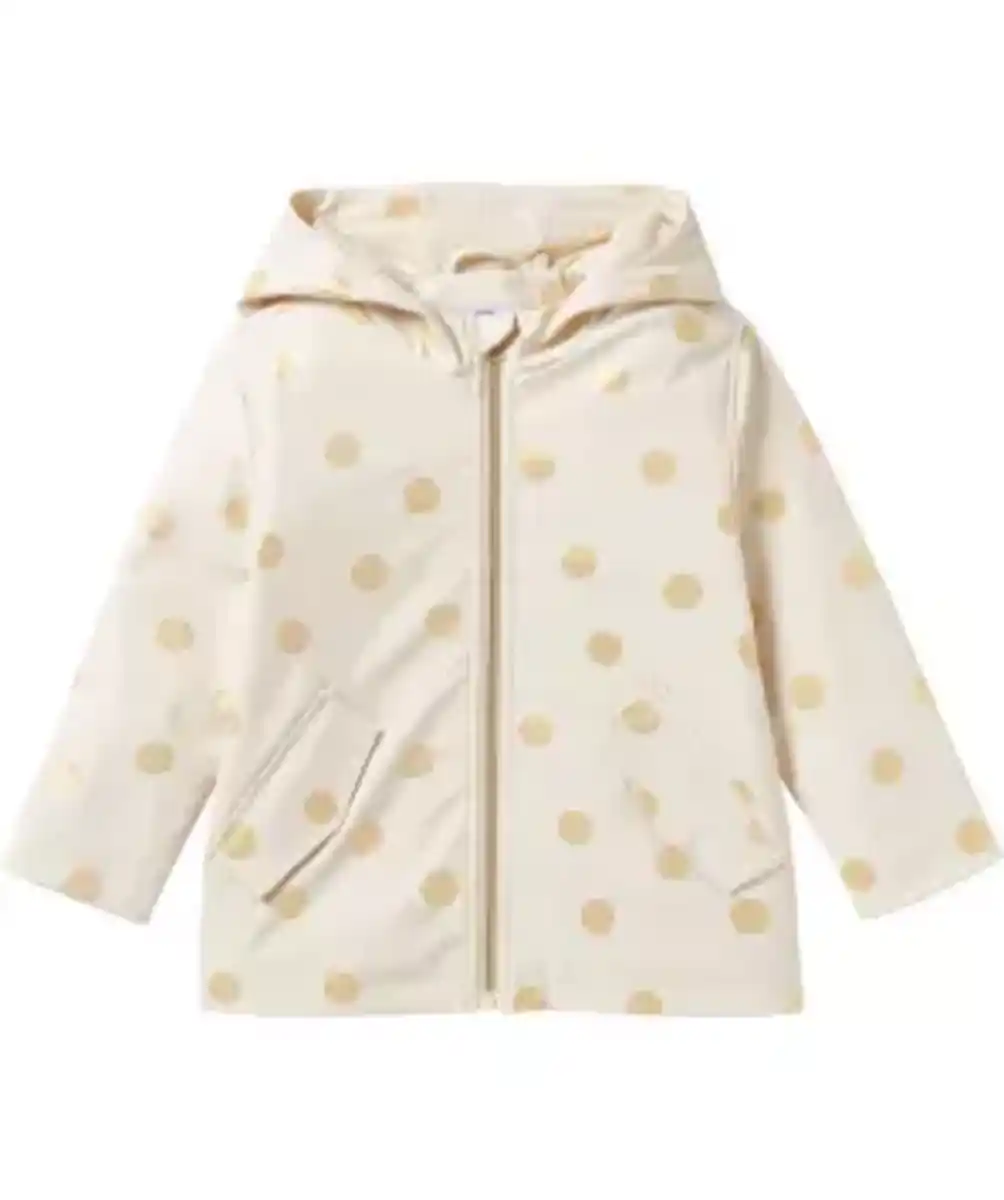 Bild 1 von Gepunktete Regenjacke, offwhite