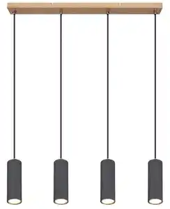 Hängeleuchte Robby in Graphitfarben max. 34 W, Graphitfarben