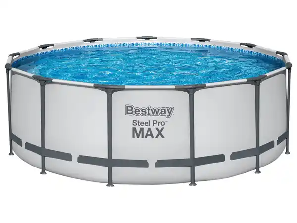Bild 2 von Bestway Steel ProMAX Stahlrahmenpool-Set mit Filterpumpe