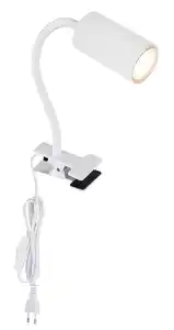 Klemmleuchte Robby max. 25 Watt, Weiß