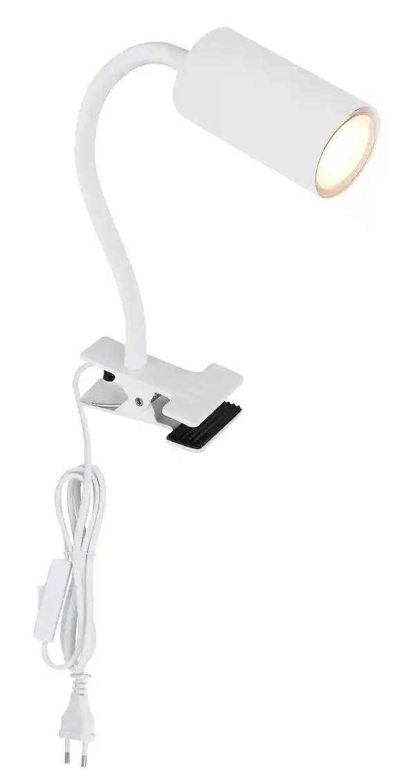 Bild 1 von Klemmleuchte Robby max. 25 Watt, Weiß